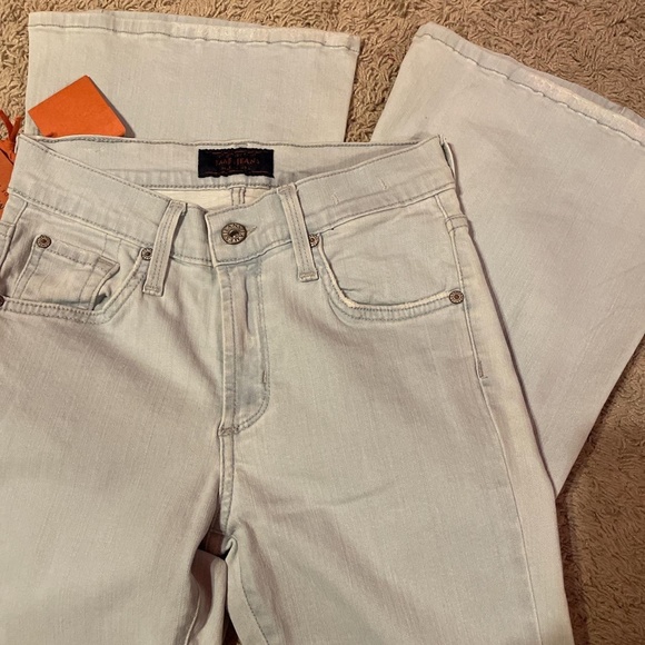 James Jeans Fonda Light Blue Wide Leg Vintage 90s Jeans Size 25 - Picture 4 of 7